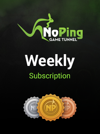 NoPing Game Tunnel Weekly Subscription NoPing Key GLOBAL