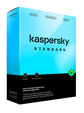 Kaspersky Standard 2024 (10 Devices, 1 Year) - Kaspersky Key - EUROPE