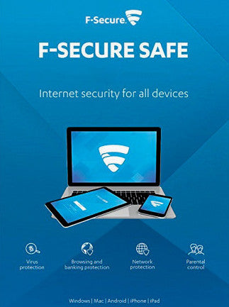 F-Secure Internet Security (formerly SAFE) (PC, Android, Mac) - 1 Device, 1 Year - F-Secure Key GLOBAL