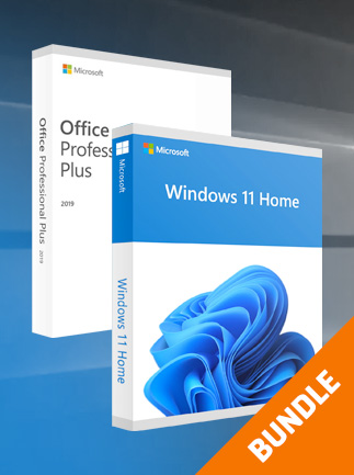 Microsoft Windows 11 Home & Microsoft Office Professional 2019 Plus - Microsoft Key - GLOBAL