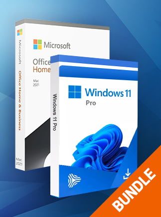 Microsoft Windows 11 Home & Microsoft Office Home & Business 2021 (Mac) bundle - Microsoft Key - GLOBAL