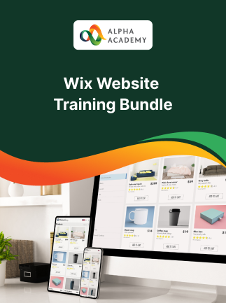 Wix Website Training Bundle - Alpha Academy Key - GLOBAL