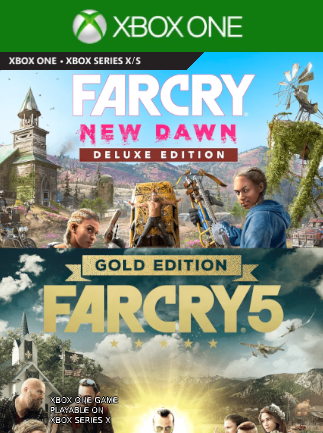 FAR CRY 5 GOLD EDITION + FAR CRY NEW DAWN DELUXE EDITION BUNDLE (Xbox One) - Xbox Live Account - GLOBAL