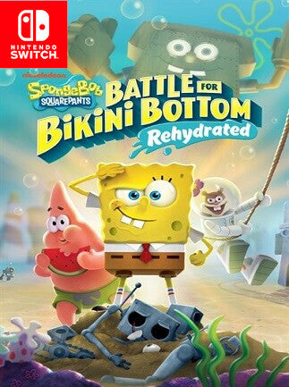 SpongeBob SquarePants: Battle for Bikini Bottom - Rehydrated (Nintendo Switch) - Nintendo eShop Account - GLOBAL