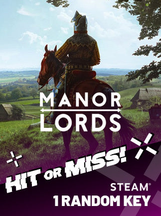 Manor Lords - HIT OR  MISS! - Random 1 Key (PC) - Steam Key - GLOBAL