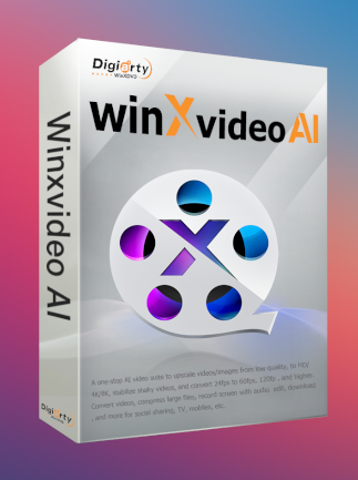 WinXvideo AI 2.0 (PC) (1 Device, Lifetime)  - Digiarty Key - GLOBAL