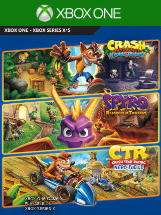 Crash + Spyro Triple Play Bundle (Xbox One) - Xbox Live Key - UNITED STATES