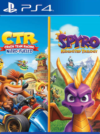 Crash Team Racing Nitro-Fueled + Spyro Game Bundle (PS4) - PSN Account - GLOBAL