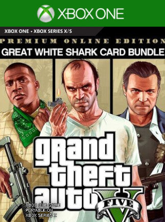 Grand Theft Auto V: Premium Online Edition & Megalodon Shark Card Bundle (Xbox One) - Xbox Live Key - ARGENTINA