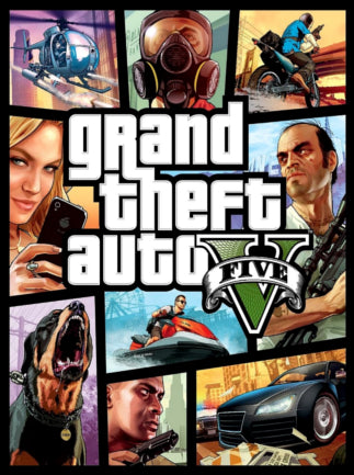 Grand Theft Auto V: Premium Online Edition & Megalodon Shark Card Bundle (PC) - Rockstar Key - EUROPE