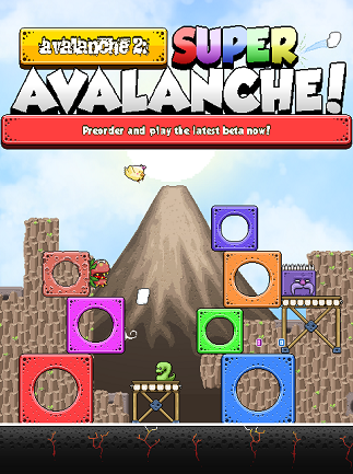 Avalanche 2: Super Avalanche Steam Key GLOBAL