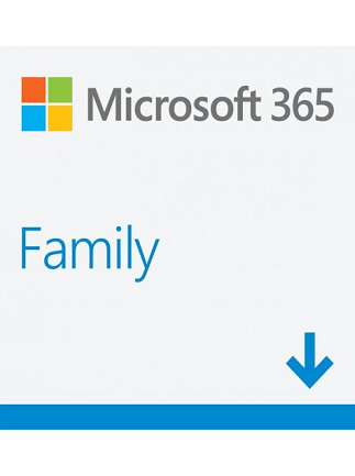 Microsoft Office 365 Family (PC, Mac) - 6 Devices, 6 Months - Microsoft Key - EUROPE