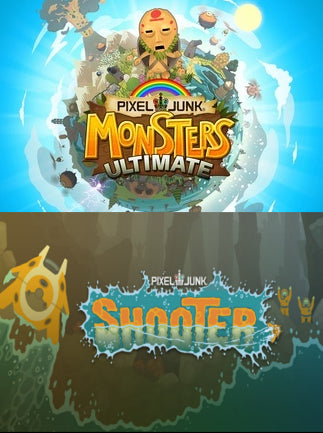 PixelJunk Monsters Ultimate + Shooter Bundle Steam Key GLOBAL