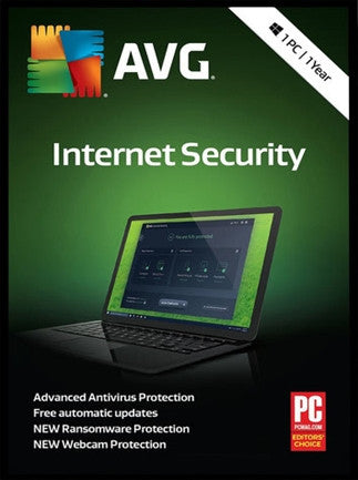 AVG Internet Security 1 User 1 Year AVG PC Key GLOBAL