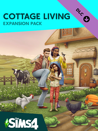 The Sims 4 Cottage Living Expansion Pack (PC) - Steam Gift - NORTH AMERICA