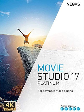 VEGAS Movie Studio 17 Platinum Steam Edition (PC) - Steam Gift - NORTH AMERICA
