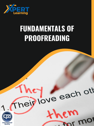 Fundamentals of Proofreading Online Course - Xpertlearning