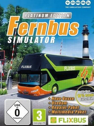 Fernbus Simulator - Platinum Edition (PC) - Steam Key - EUROPE