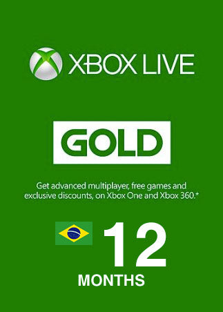 Xbox Game Pass Core 12 Months - Xbox Live Key - BRAZIL