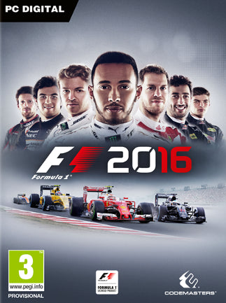 F1 2016 (PC) - Steam Key - GLOBAL
